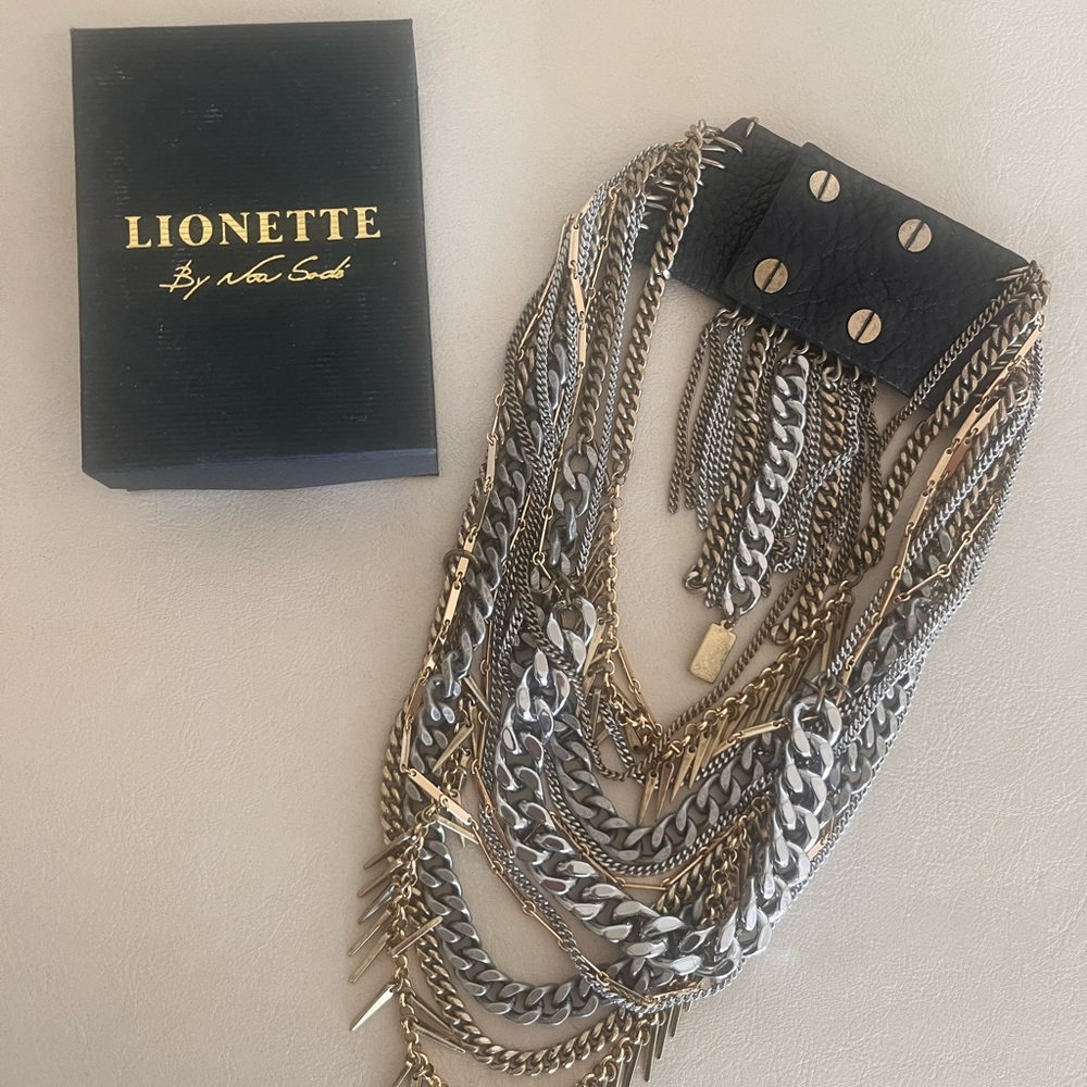 Lionette Multi-Layered Chain Necklace
